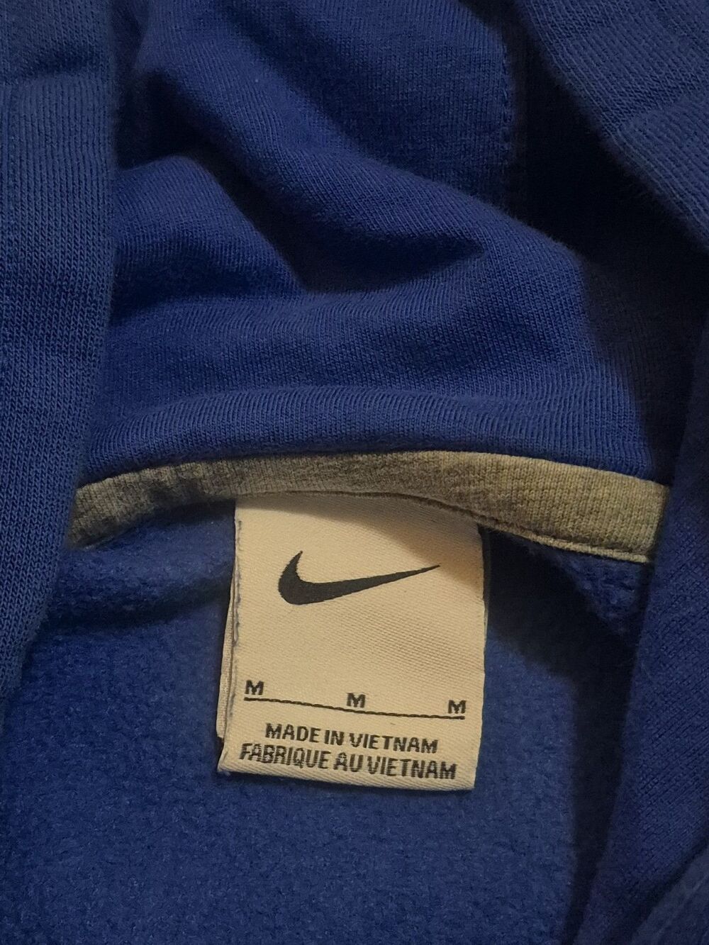 Nike Tennis Pullover Hoodie Royal Blue Mens Size Medium - Picture 2 of 8